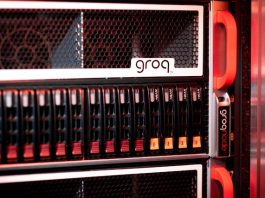 Close up of the GroqNode product